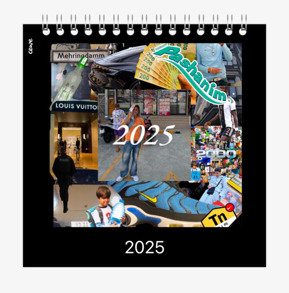 Pashanim x Apple Tischkalender 